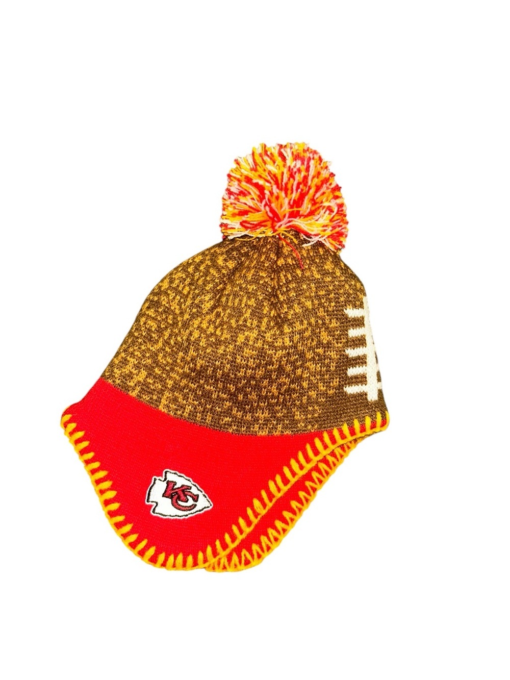 Infant NFL Kansas City Chiefs beanie hat winter football